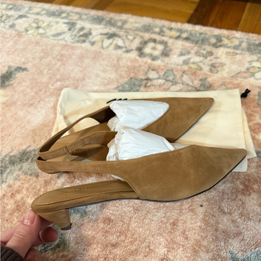 Madewell Tan Women's Mules - Picture 3 of 6